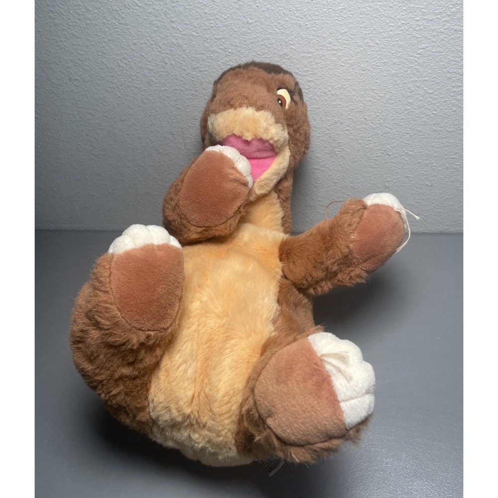 Vintage Gund Littlefoot 17" Soft Plush Land Before Time Dinosaur‎ JCPenney
